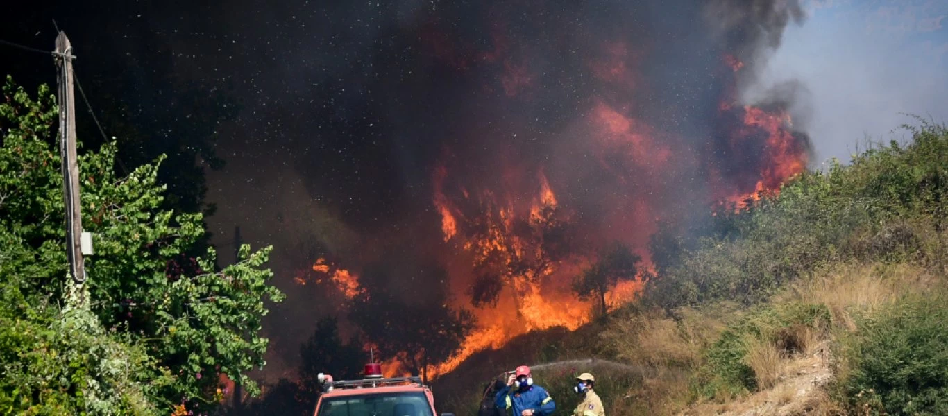 Πολύ υψηλός κίνδυνος πυρκαγιάς για πολλές περιοχές - Ποιες είναι στο «κόκκινο»